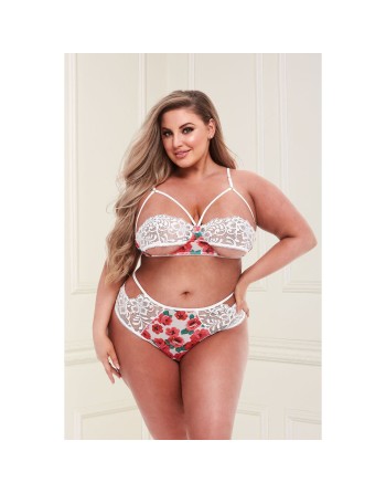 Undertøj Sæt Baci Lingerie 838-SEG-3 Multifarvet XL (Queen)