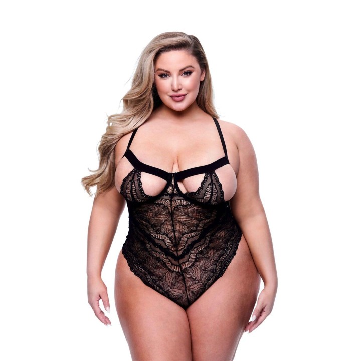 Body Baci Lingerie Sexy Strappy Lace Sort Queen