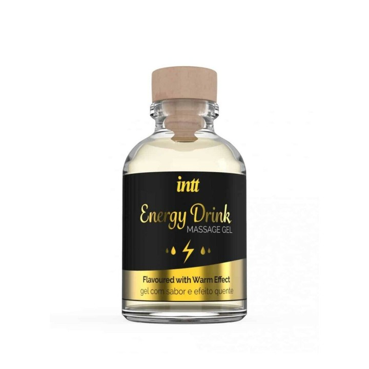 Gel de Massage Intt Boisson énergétique 30 ml Effet chaleur
