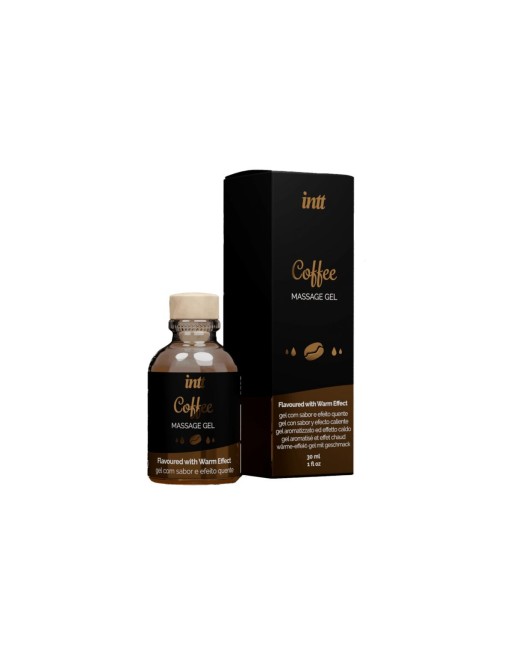 Gel de Massage Intt Café 30 ml Effet chaleur