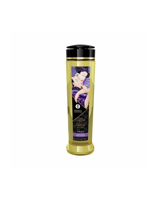 Huile de massage érotique Shunga Líbido 240 ml Fruits exotiques