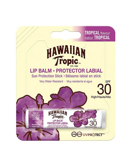 Sun Block Lip Balm Hawaiian Tropic Spf 30 30 (4 g)