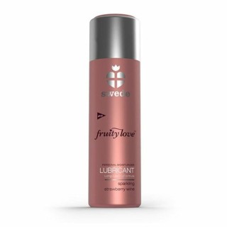 Vandbaseret Glidecreme Fruity Love Swede 84400 100 ml Jordbær