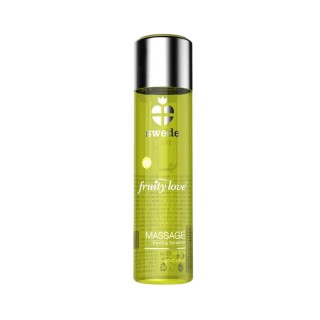 Erotisk massageolie Swede 120 ml Pære Vanilje Varme Effekt