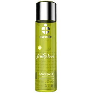 Huile de massage érotique Swede 60 ml Effet chaleur Poire Vanille