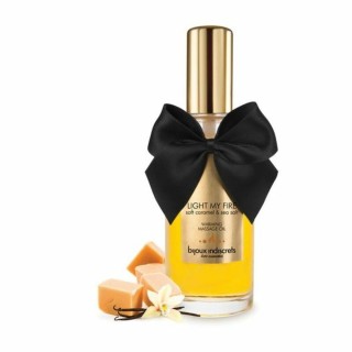 Erotisk massageolie Bijoux Cosmetiques Light My Fire 100 ml Karamel Varme Effekt