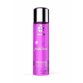 Erotisk massageolie Swede 120 ml Varme Effekt Rabarber