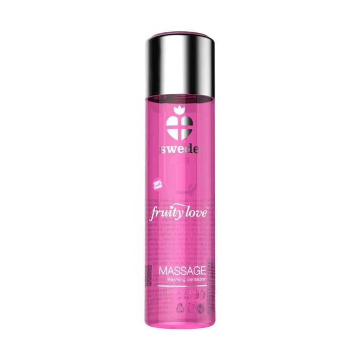 Erotisk massageolie Swede 120 ml Grapefrugt Mango Varme Effekt