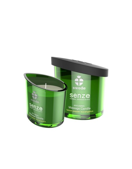 Massage Candle Swede Arousing Eucalyptus Lemon Pepper 50 ml