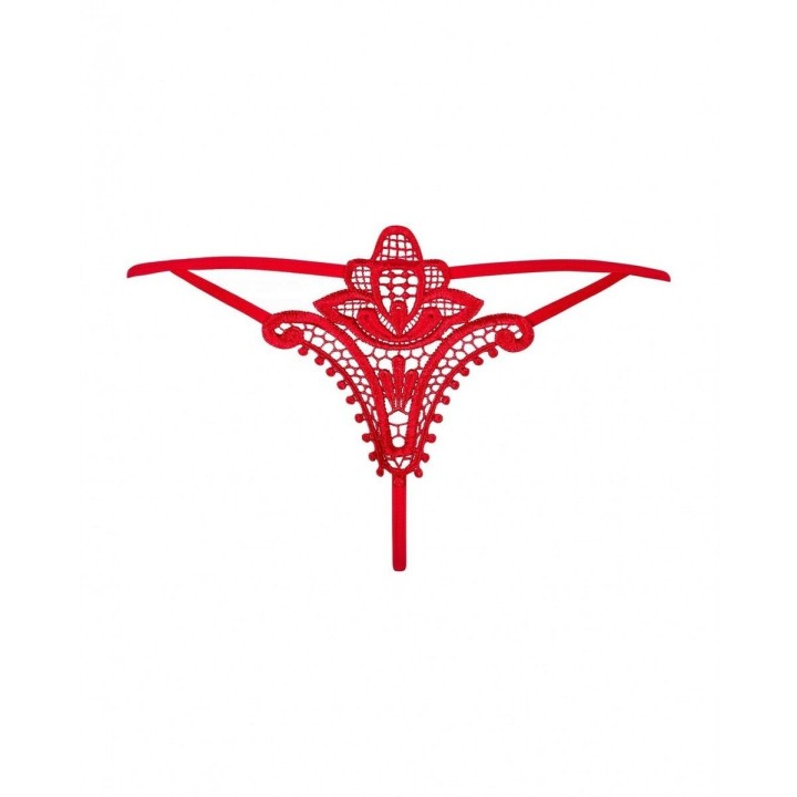 Luiza Red Thongue Obsessive Luiza Red S/M