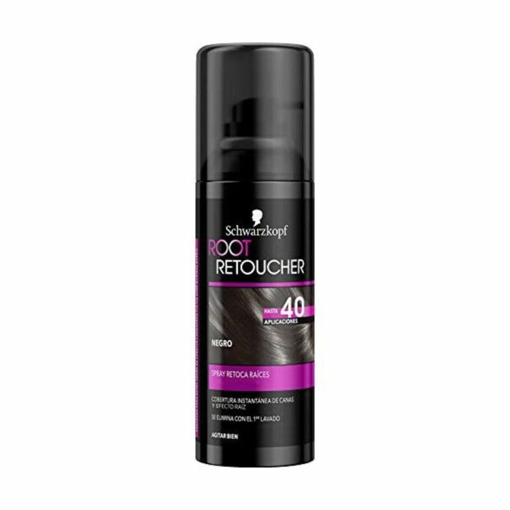 Spray Corrector de Raíces Root Retoucher Syoss Root Retoucher Negro 120 ml