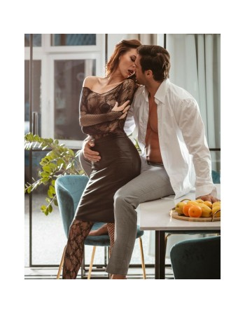 Bodystocking F210 S/M/L Obsessive F210 S/M/L Sort