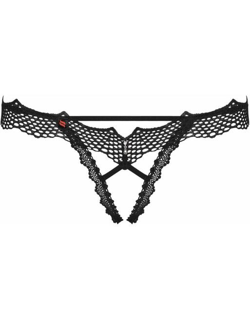 Thong Obsessive Bravelle Black L/XL