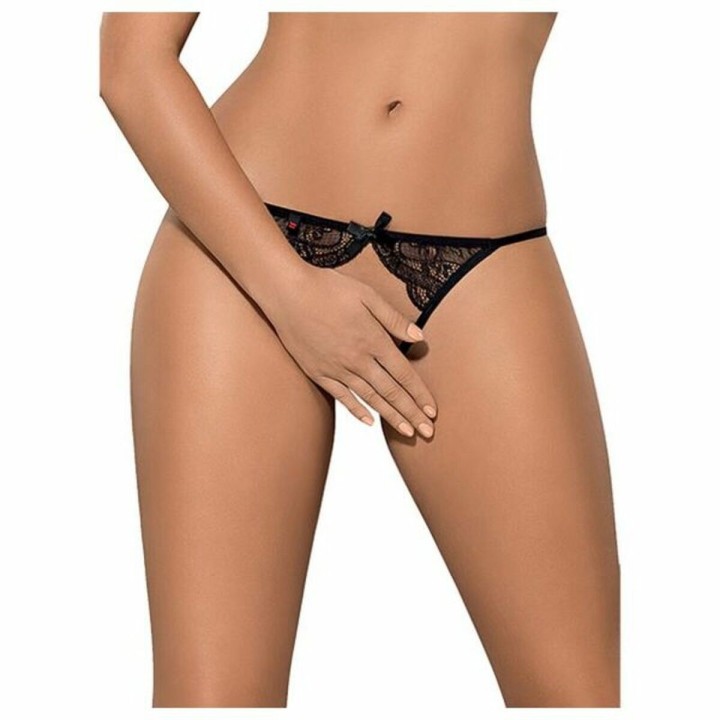 Culottes Ouvertes Miamor Obsessive 09912 S/M Noir