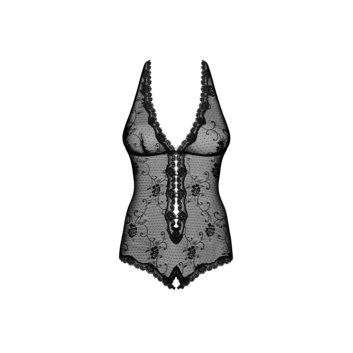Body Obsessive Fiorenta teddy Schwarz L/XL