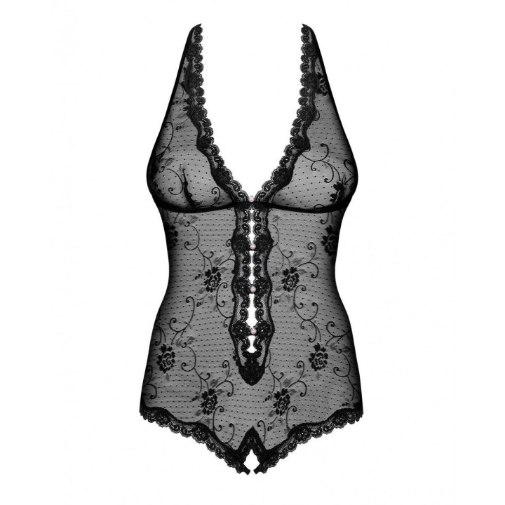 Leotard Obsessive Fiorenta teddy Black S/M