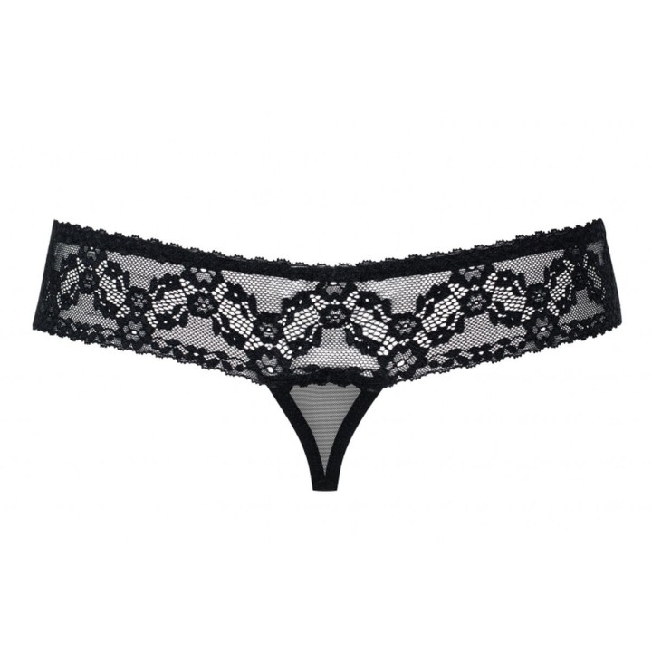 Tanga Obsessive 837-THC-1 Noir S/M