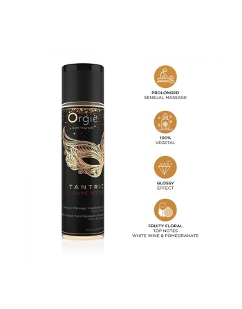 Aceite de Masaje Erótico Orgie TANTRIC DIVINE NECTAR 200 ml