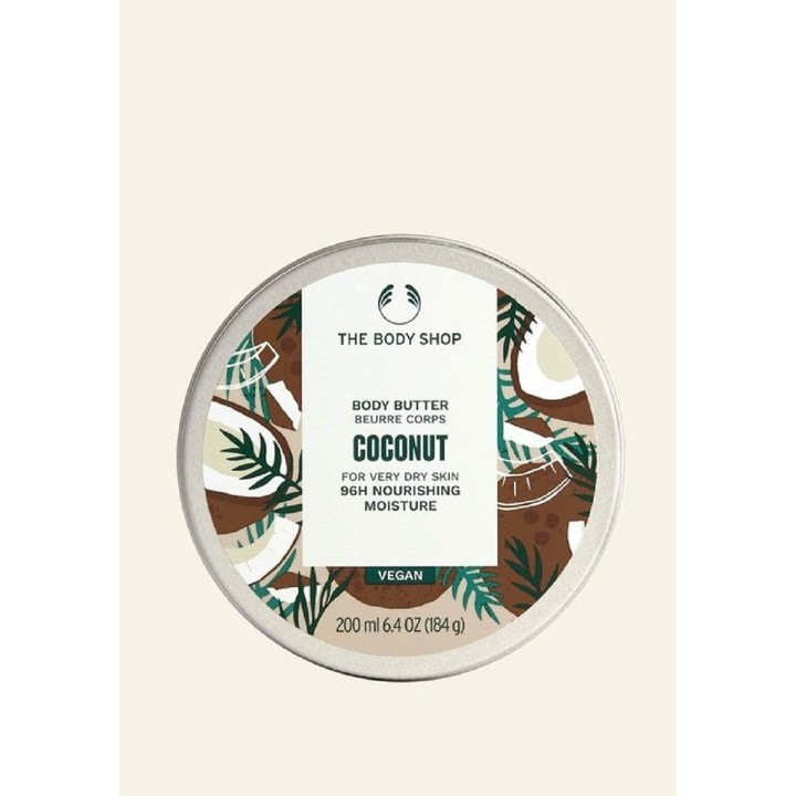 Kropssmør The Body Shop   Kokos 200 ml