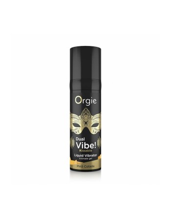 Set de Lubricantes Orgie Dual Vibe! 15 ml Piña Colada