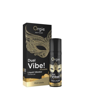 Confezione di Campioni Orgie Dual Vibe! 15 ml Piña Colada