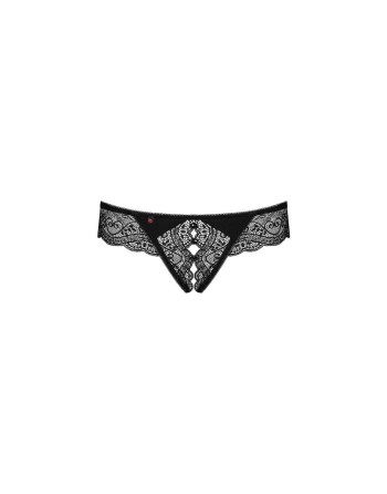 Tanga Obsessive Miamor Schwarz Spitze L/XL