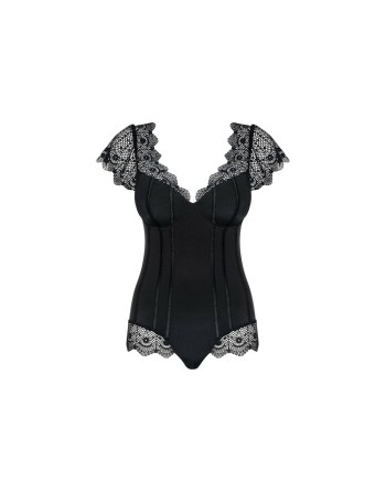 Leotard Obsessive Moketta S/M Black