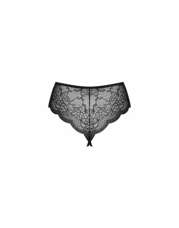 Tanga Obsessive Pearlove Schwarz XS/S