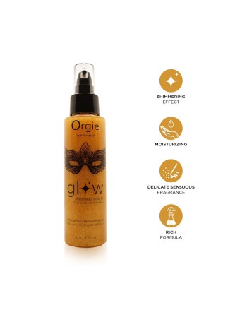 Olio per Massaggio Erotico Orgie Glow 110 ml