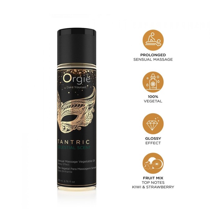 Erotisk massageolie Orgie TANTRIC CELESTIAL SCENT 200 ml