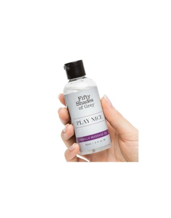 Aceite de Masaje Erótico Fifty Shades of Grey Play Nice 90 ml Vainilla
