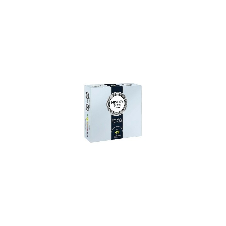 Préservatifs Mister Size Pure Feel Extra Thin Ø 4,9 cm