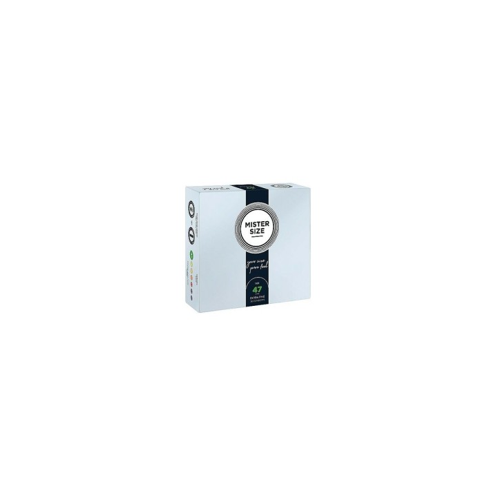 Kondomer Mister Size Pure Fell Extra Fine Ø 4,7 cm