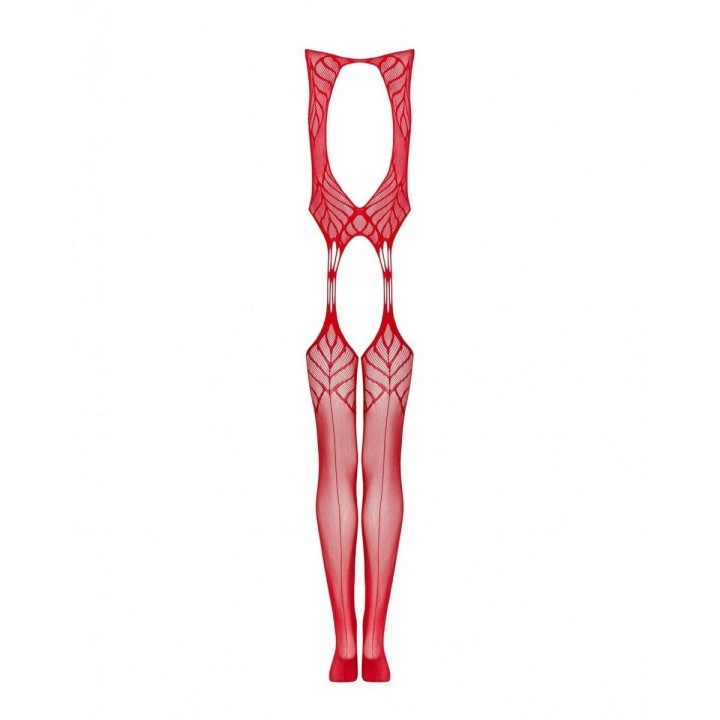 Body corpo intero Obsessive N122 Rosso S/M/L