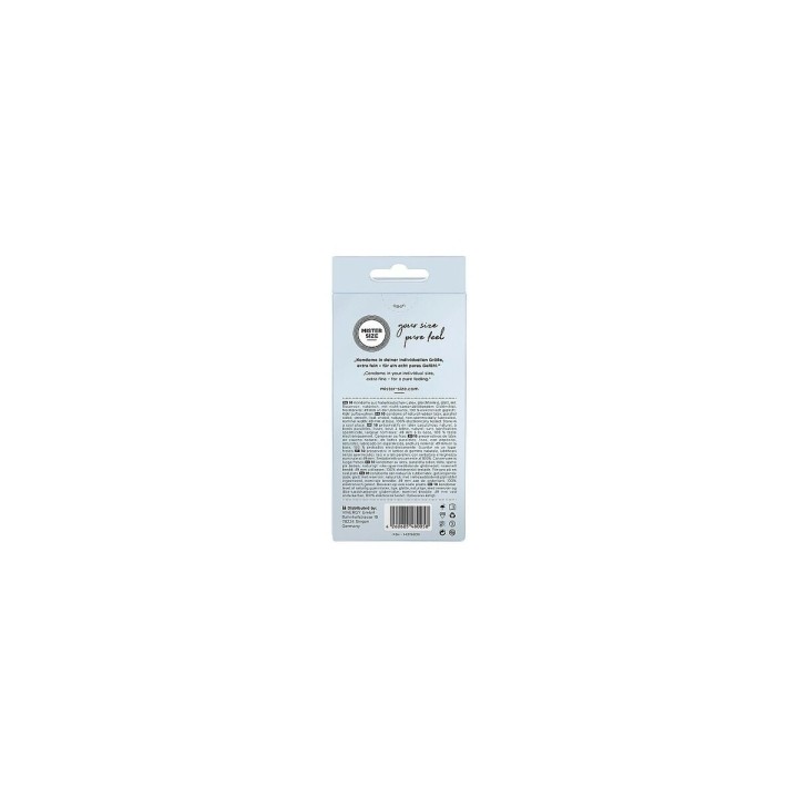 Préservatifs Mister Size Pure Feel Extra Thin Extrafins