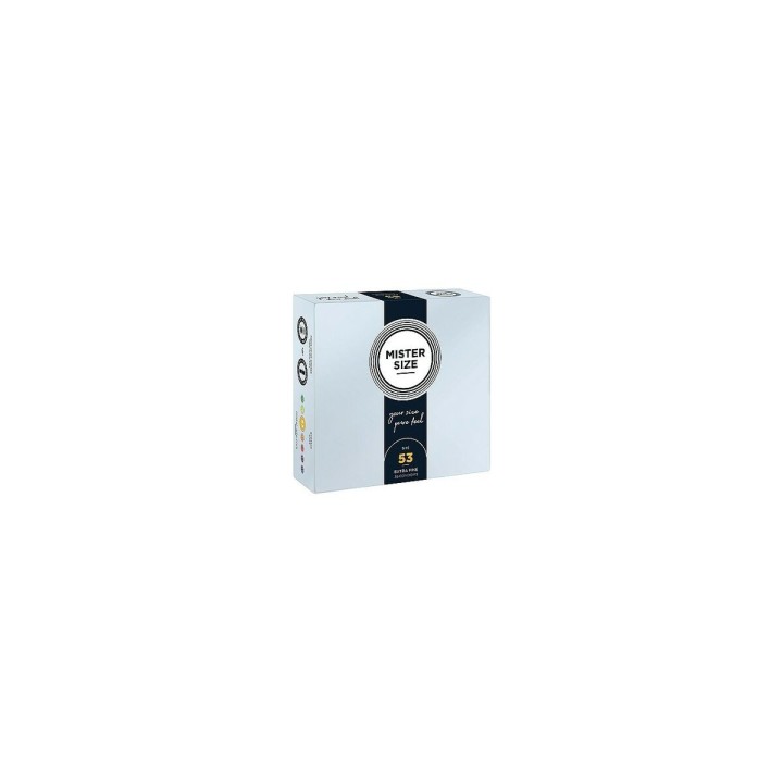Kondome Mister Size Pure Fell Extra Fine Ø 5,3 cm