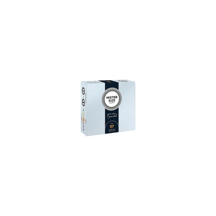Préservatifs Mister Size Pure Feel Extra Thin Ø 5,7 cm