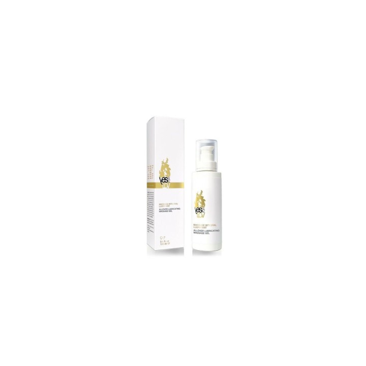 All Over Massage Gel Glidecreme YESforLOV 100 ml Grøn Te