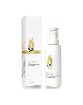 All Over Gleitmassagegel YESforLOV 100 ml Grüner Tee
