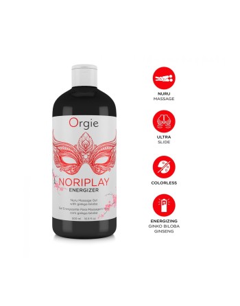 Olio per Massaggio Erotico Orgie Noriplay Energizer 500 ml