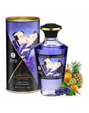 Olio per Massaggio Erotico Shunga SHU127-EXOTIC FRUITS 100 ml Frutta Esotica