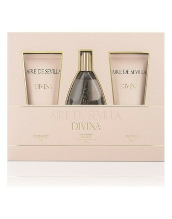 Cofanetto Profumo Donna Divina Aire Sevilla 3 Pezzi (3 pcs)