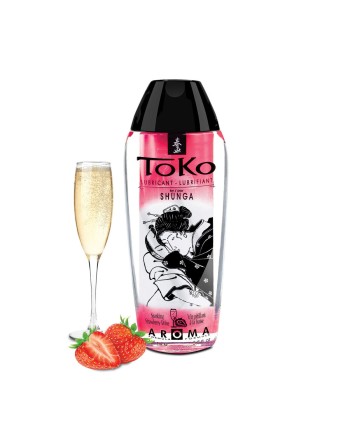 Toko Glidecreme Jordbær & Champagne Shunga 8407400 165 ml Jordbær
