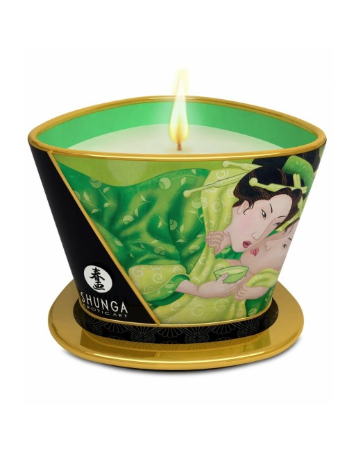 Bougie de massage Shunga 8401700 Thé vert 170 ml