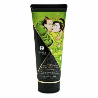 Crema para Masajes Shunga 200 ml Té Verde Pera