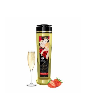 Erotic Massage Oil Shunga 240 ml Strawberry Champagne
