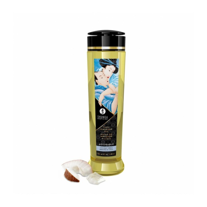Huile de massage érotique Shunga 240 ml Coco