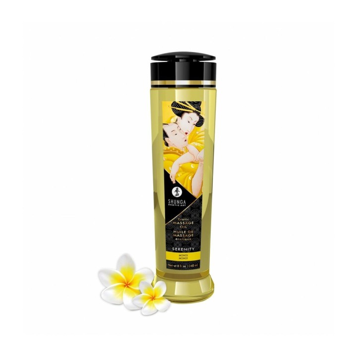 Aceite de Masaje Erótico Shunga Serenity Monoi 240 ml Afrodisíaco