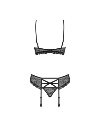 Underwear Set Obsessive 818-SEG-1 Black L/XL