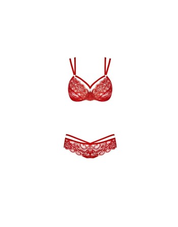 Unterwäsche-Set Obsessive 860 Rot S/M